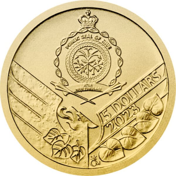 Gold Tschechischer Löwe - 1/25 oz - 2023, 1,24g Pecunia Goldmünze Goldmuenze Muenze Münze Tschechien Ceska Pepublika Wenzelkrone Böhmen 2023