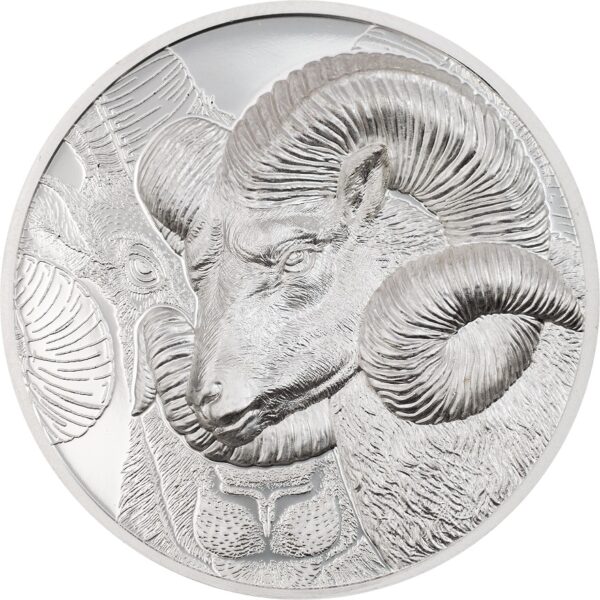 Pecunia Silber Silbermünze Unze 1zo 1unze 2022 Argali CIT Magnificent Argali