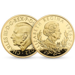 Queen Elizabeth England Gedenkmünze Königin 2023 pecunia Gold Goldmünze