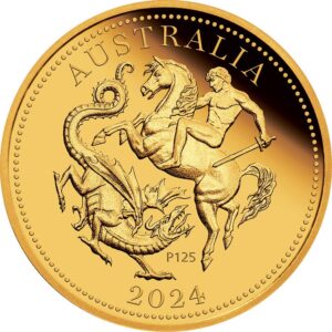 Gold Sovereign PP - 125th Anniversary - 2024, 7,98g